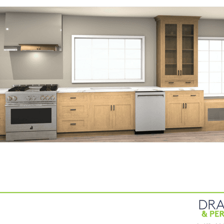 Brentwood Cherry Cappuccino kitchen cabinets
