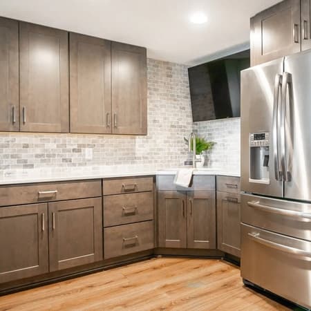 Kirby Timber kitchen cabinets