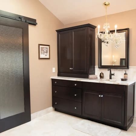 Mason Maple Espresso kitchen cabinets