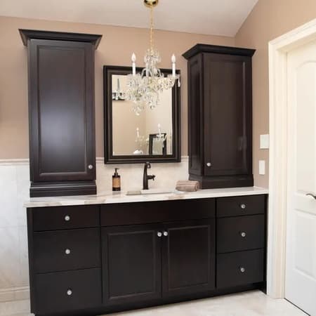 Mason Maple Espresso kitchen cabinets